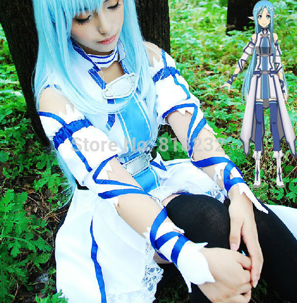 SAO Sword Art Online Yuuki Asuna Uniform