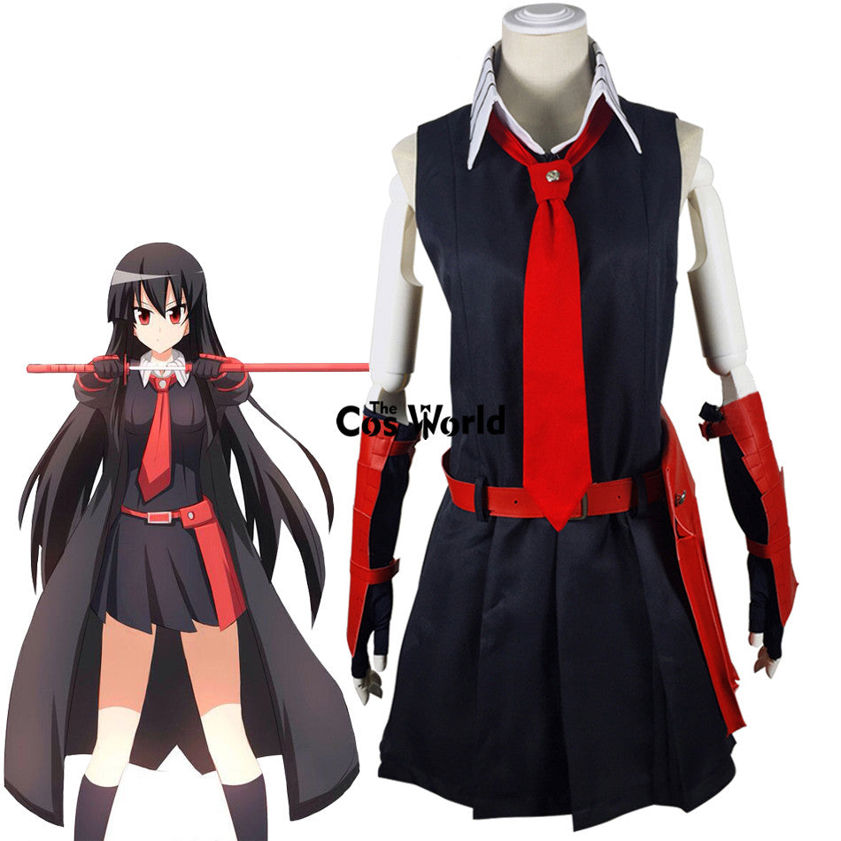 Akame ga KILL Akame Black Sleeveless Dress Uniform