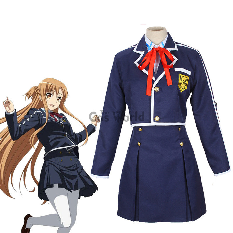 SAO Yuuki Asuna School Uniform