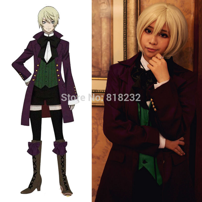 Black Butler 2  Alois Trancy Uniform Coat Vest Shirt Shorts
