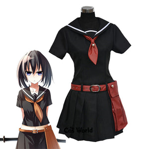 Akame ga KILL Kurome Black Sailor Suit School Uniform Dress