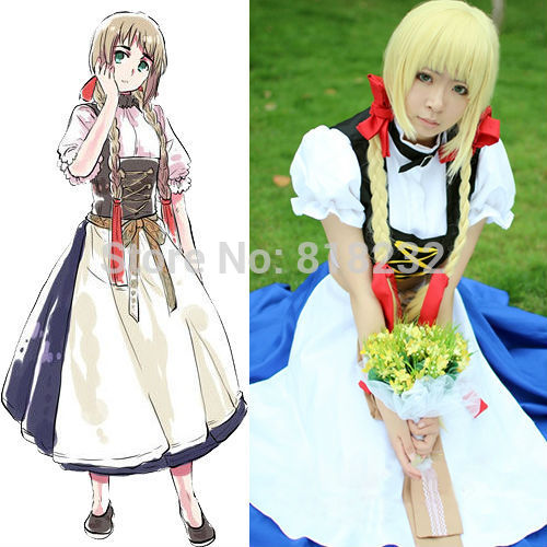 APH Axis Powers Hetalia Apron Dress Uniform