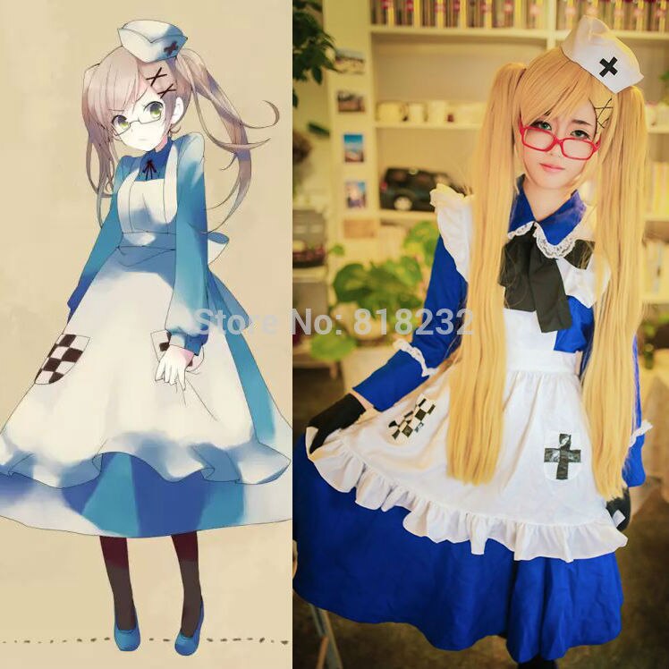 APH Axis Powers Hetalia Rosa Kirkland Uniform