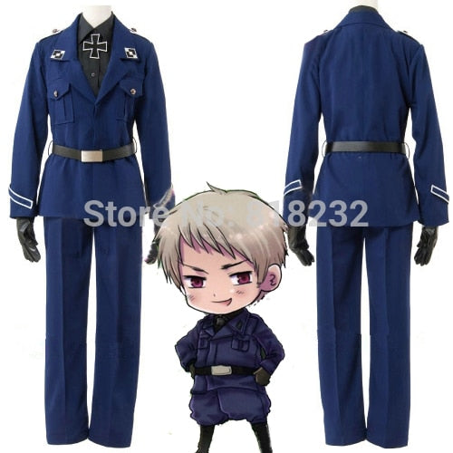 APH Axis Powers Hetalia Prussia Gilbert Beillschmidt Uniform