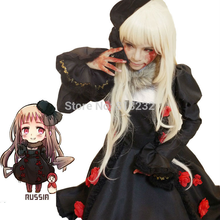 APH Axis Powers Hetalia Anna Braginskaya Meidofuku Maid Dress Uniform