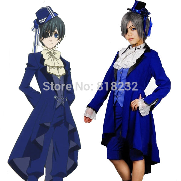 Black Butler Kuroshitsuji Circus Ciel Birthday Uniform