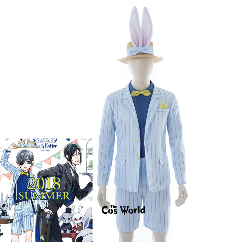 Black Butler Kuroshitsuji Ciel Phantomhive Pop-up Shop Suits Uniform
